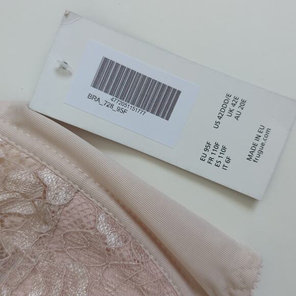 NWT Frugue Bra Womens 42DDD 42E Minimizer Underwire Comfort Unlined Plus Size - Picture 4 of 6